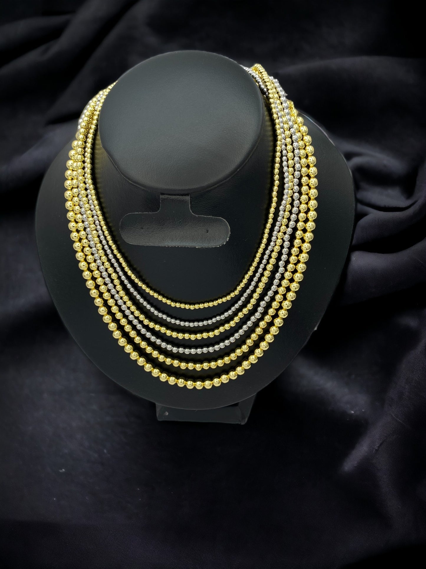 GARGANTILLA GOLD BOLITAS