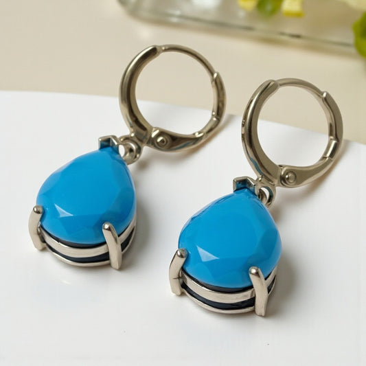 ARETE GOTA AZUL
