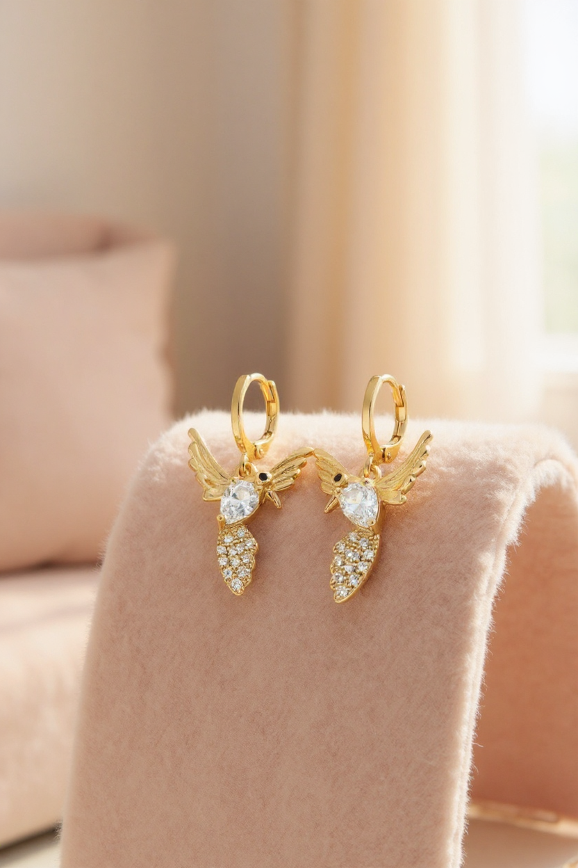 Aretes Mensajeros de Luz 🌿✨